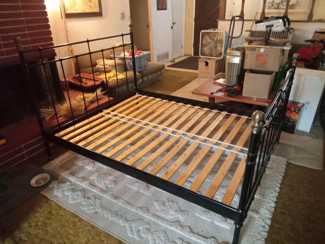 IKEA Dokka Queen Size Metal Bed Frame for Sale in San Diego, CA OfferUp