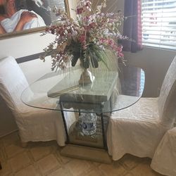 Dining Table And Four Chairs