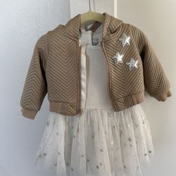 Pippa and Julie dress, 3 piece set 12 months