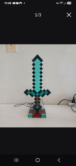 Minecraft Diamond Sword 14 Inch Desk LED Night Light.
Only 5 dollars!
Incredible deal.