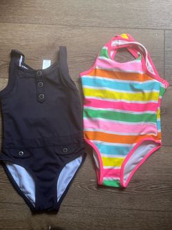 Girls Swimsuit Bundle Size 4T-5 (Janie & Jack and Circo)