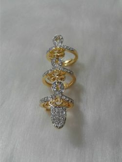 Womens Gold Plated Ring