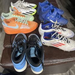 Boys Shoes Nike Adidas/ Cleats Size 3-5