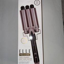 Elle Triple Barrel Deep Hair Waver