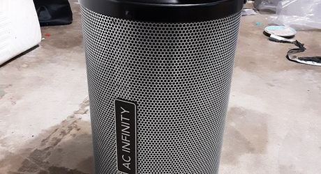 Two XL Carbon Filters 8" Inlet/Outlet