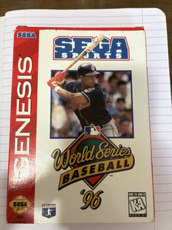 Sega Sports World Series Baseball Game