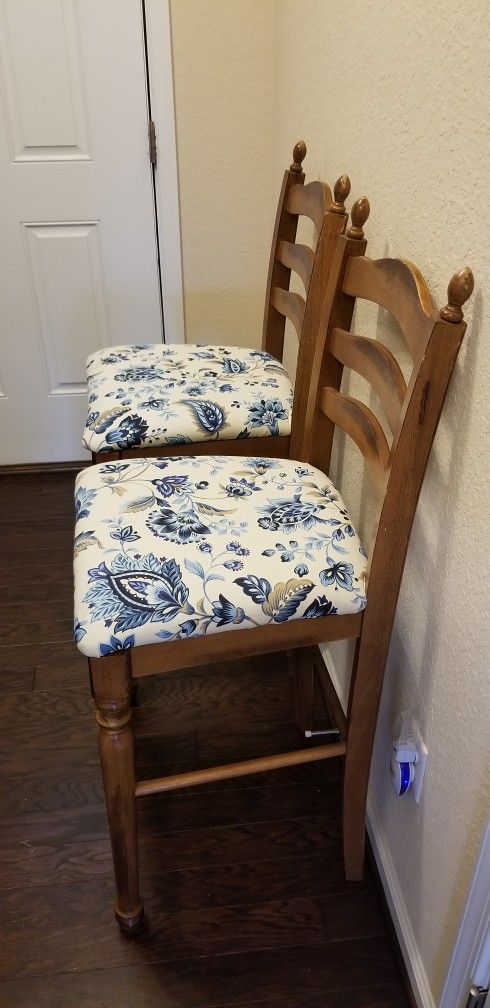 Two Bar Stool Chairs 