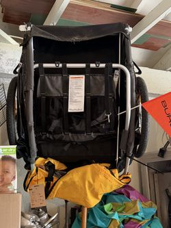 Burley bike trailer