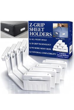 The Original Patented Fitted Sheet Holders