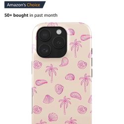 BURGA Phone Case for iPhone 16 Pro Max - Cute, Trendy, Aesthetic, Pattern Phone Cover, Hard Shell Protection - fits Apple iPhone 16 Pro Max Case for W