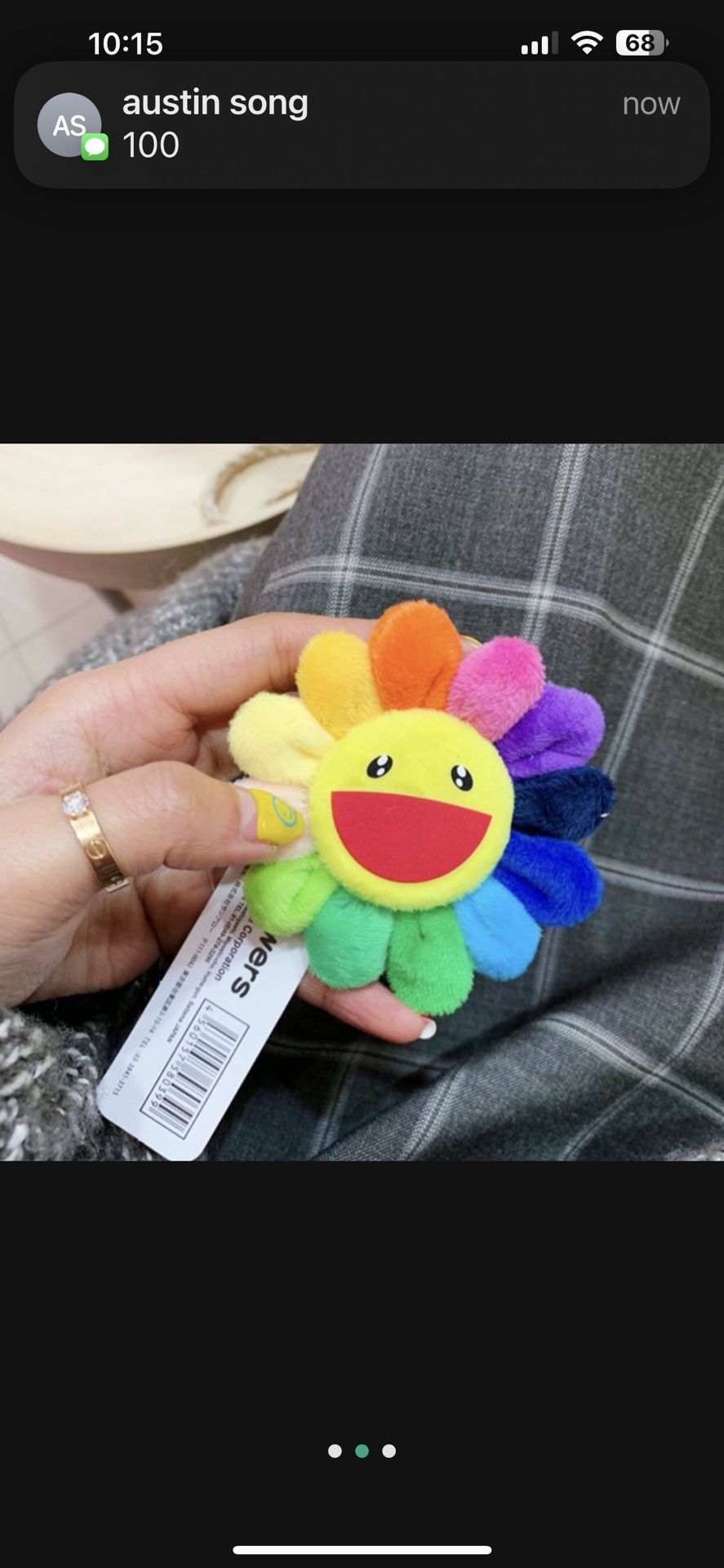 Murakami pin brand new plastic