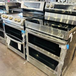 ✬✬ Brand New, Open Box- Electric Gas Stoves $499 And Up For Sale ✬✬