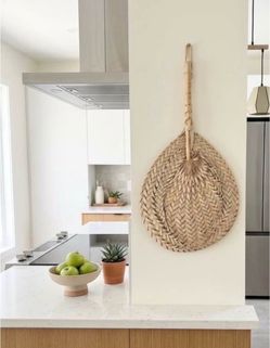 Decorative object traditional Paraguayan hand fan (pantalla)