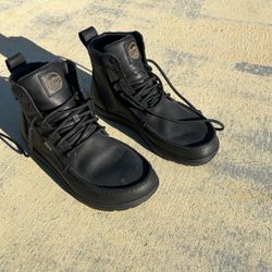 Lems Waterproof Boulder Boots Size 13 Black