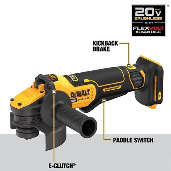 DEWALT FLEX VOLT PADDLE GRINDER