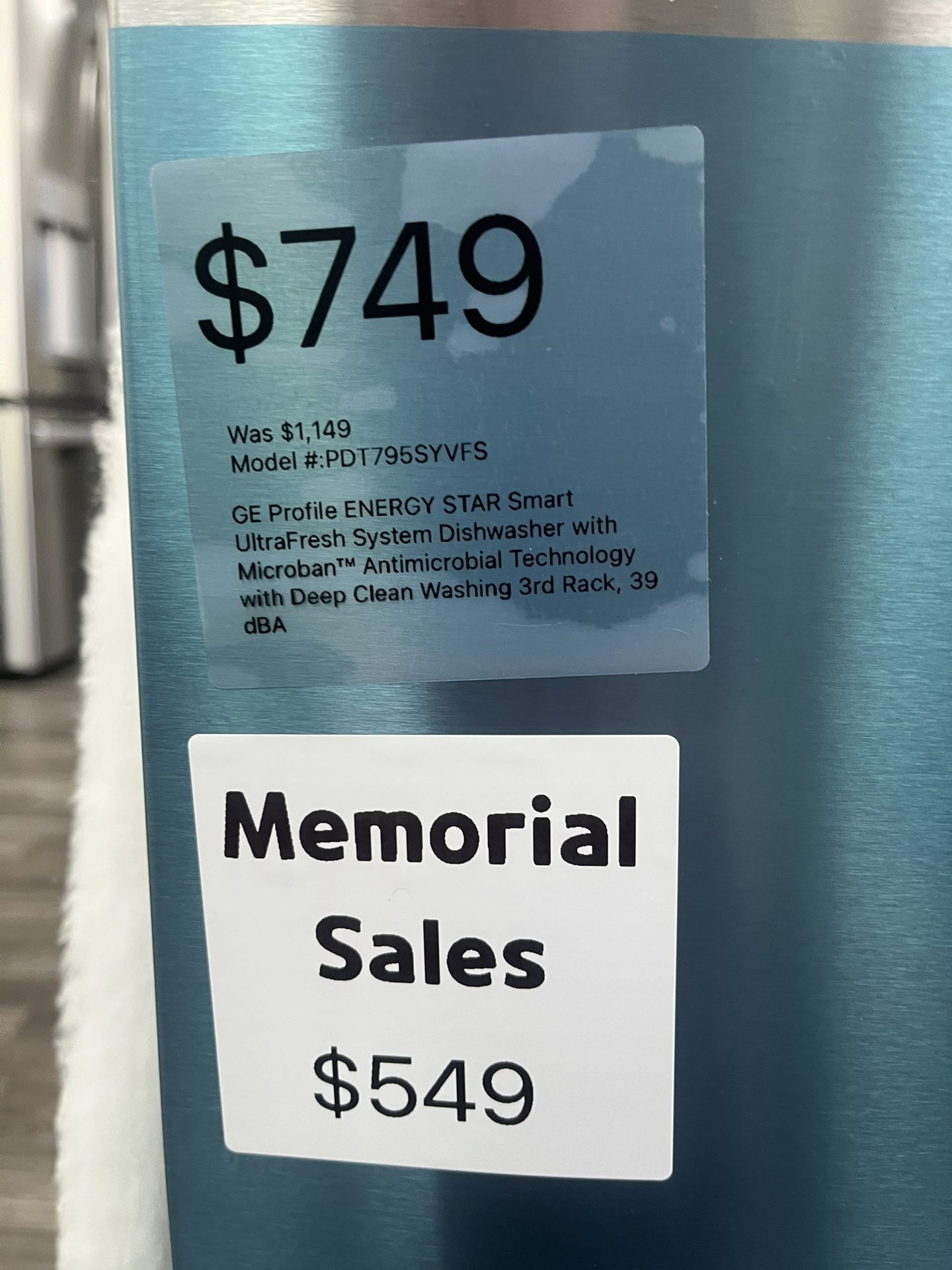 Now Only $549 Through Memorial Day GE Profile Energy Star Dishwasher