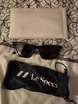 Le Specs Black Sunglasses