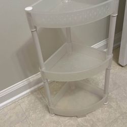 Small Plastic Corner Shelf