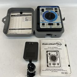 Irritrol Rain Dial RD-600, Hardie RainDial RD600 Module w/ Case 