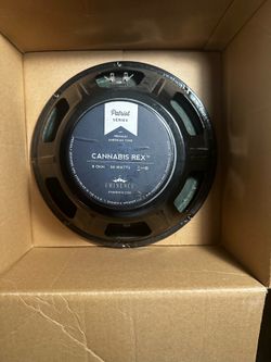 Eminence Patriot Cannabis Rex 12" Guitar Amp Speaker with Hemp Cone, 50 Watts at 8 Ohms