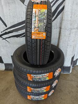 235/65r18 "Brand New" Cosmo Road Hunter All Season Tires (60,000 mile warranty)