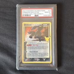 Umbreon Gold Star PSA 10