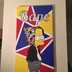 BAPE X SIMPSON