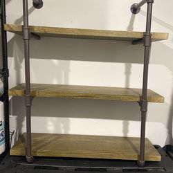 3 Tiered Floating Wall Shelf