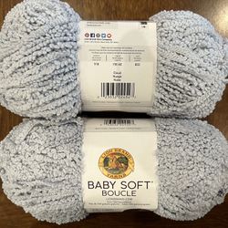 Lion Brand Baby Soft Boucle Cloud for Sale in Fresno, CA - OfferUp