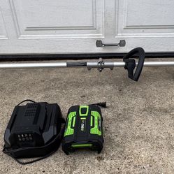 EGO ST1500SF trimmer with battery and charger 