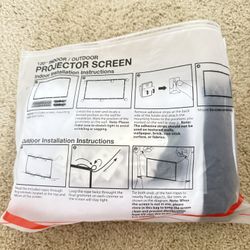 120” Projector Screen