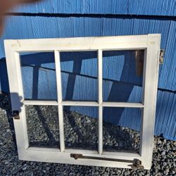 Victorian Window 26x24 Wood Casement Grids 