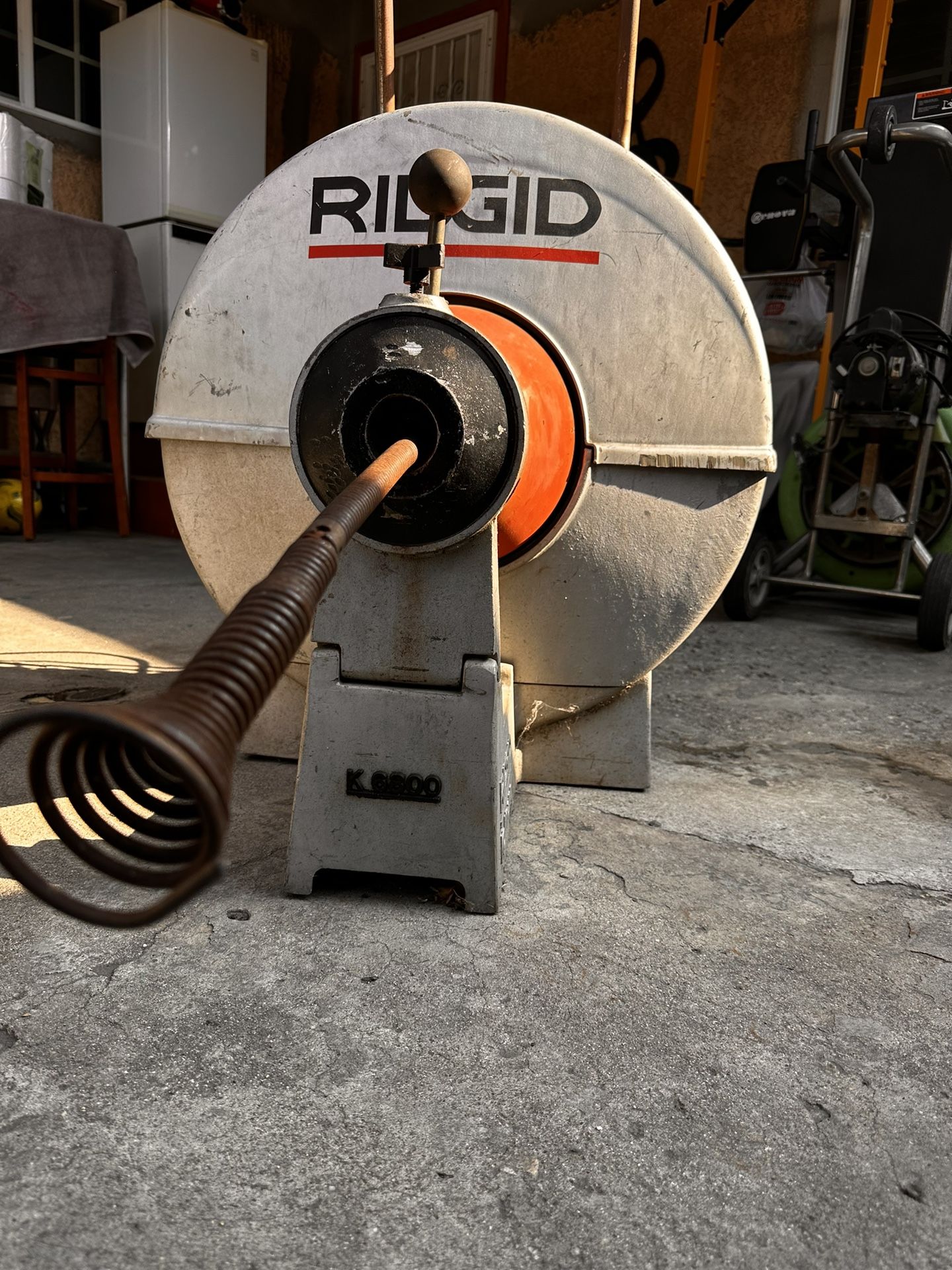 βRIDGIDβ PLUMMER INDUSTRIAL DRAIN SNAKE