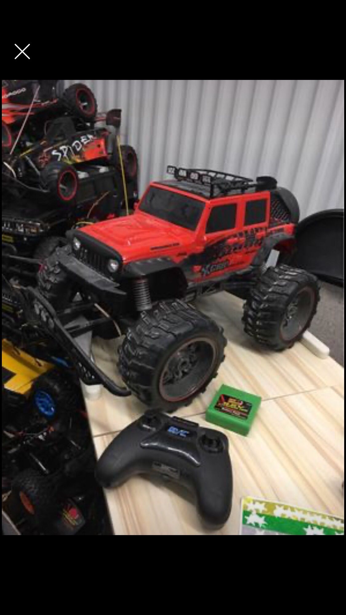huge red Xgrip r/c