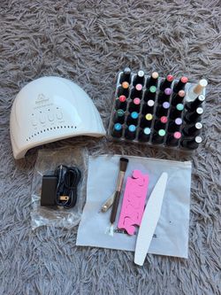 Beetles 25 Colors Gel Nail Polish Kit with UV/LED Lamp
