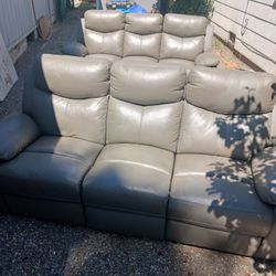 2 Recliner Sofas 25 Each 