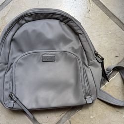 Kate Spade  Dawn Medium Nylon Backpack Grey