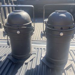 Theater DJ Stage Spot Light Can Lamp Unit w/Mount Brackets (2 pack)