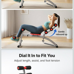 MERACH Ab Machine Red/Black (Brand New)