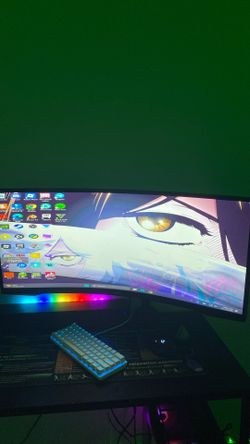 (32 inch) samsung curved monitor