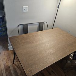 Dinner Table With BENCH And Desk