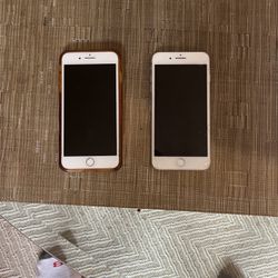 Two IPhones  8+