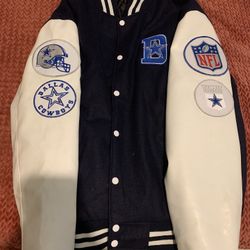 NFL Leather  Varsity Jackets
