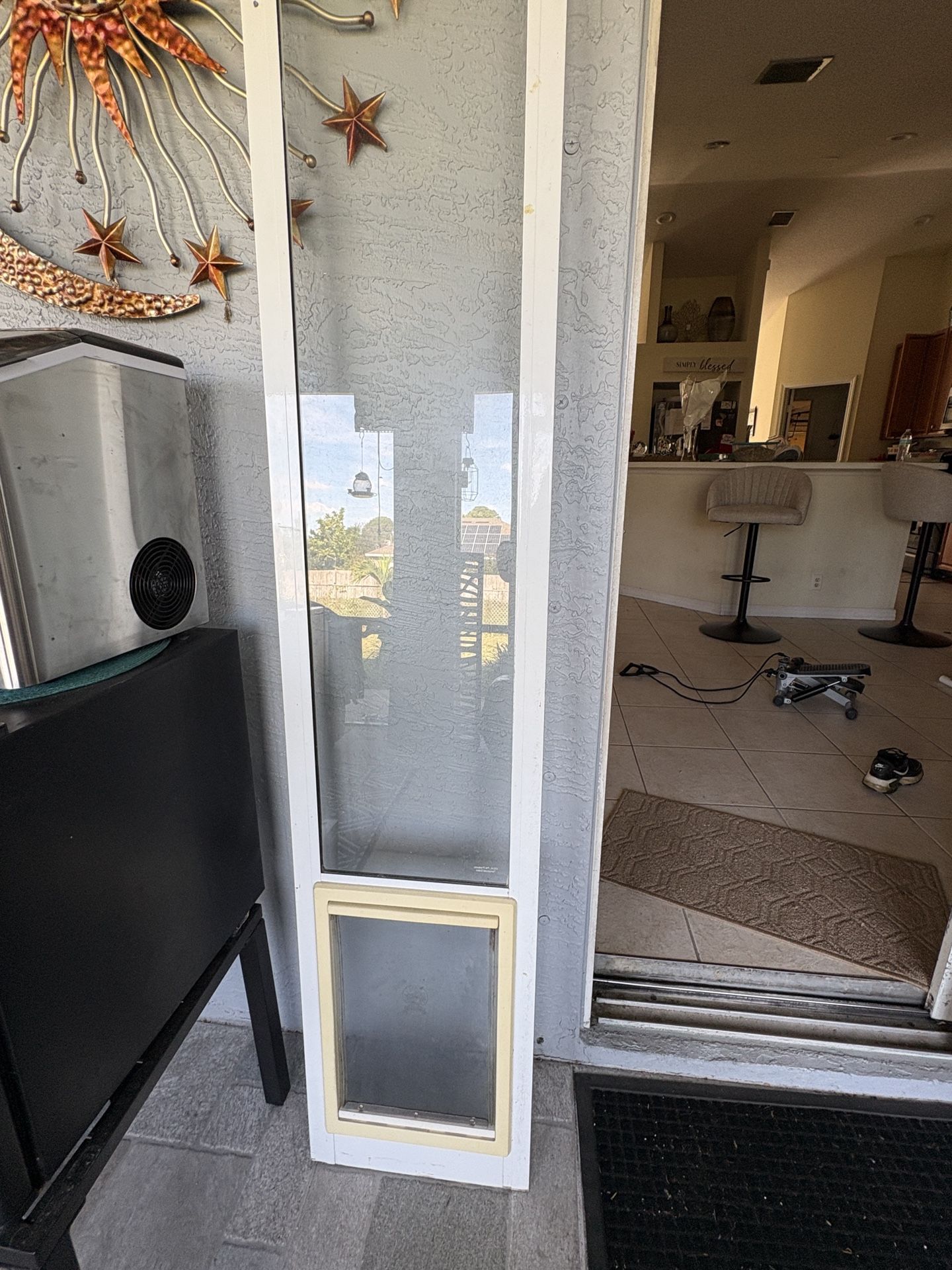 Long Doggy Door , (sliding Glass Door )