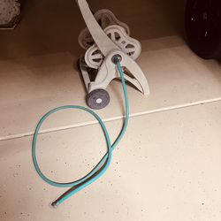 Hose reel and leader hose