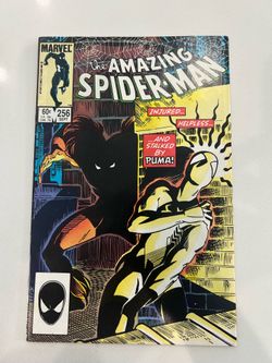 Amazing Spider-Man #256 1st app of Puma Marvel Comics 1984 VF