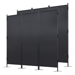Room Divider 3 Panel,  Set of 2, Foldable Freestanding Screens, 7 FT Folding Privacy Screen, Movable Paravent Partition Separator for Living Room, Bed