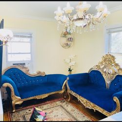 Royal Velvet Sofa