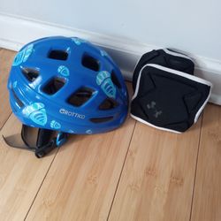 Selling My Lil Kids Helmet & Elbow Pads For $ 40 ....!