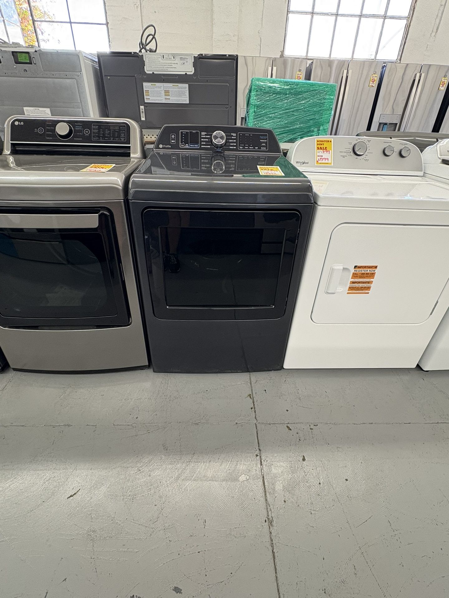 GE 7.4 Cu Ft Dryer